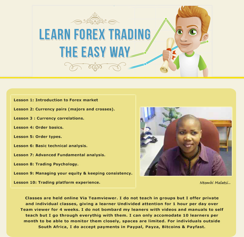 Learn forex trading south africa